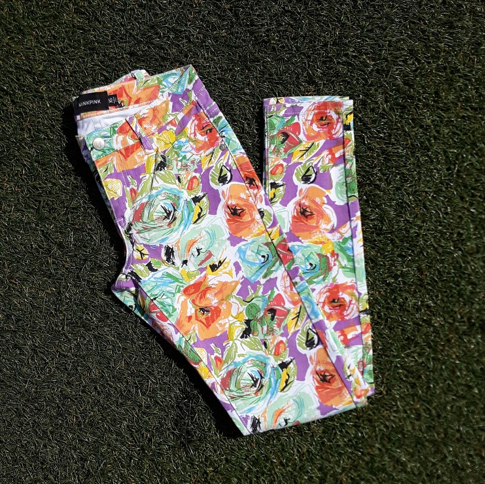 MINKPINK Flower pant💐